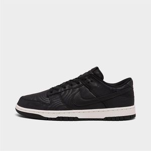 Nike dunk black canvas